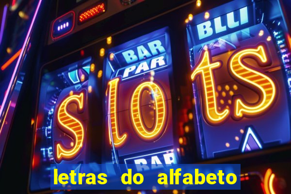 letras do alfabeto personalizadas para imprimir